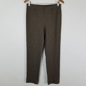 J.Jill Ponte slim leg houndstooth legging pant S